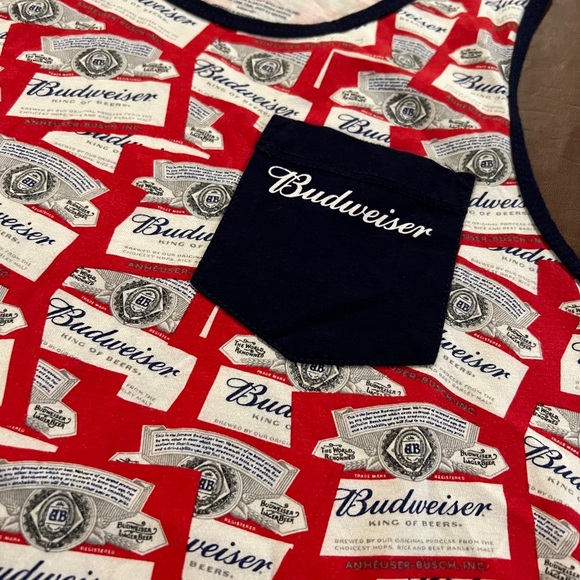 Budweiser Tank Top - M - Picture 2 of 5